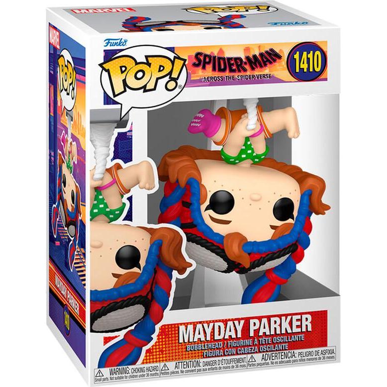 Thumbnail - Funko Spiderman Across the Spider-Verse POP! Vinyl Figur Mayday Parker 9 cm
