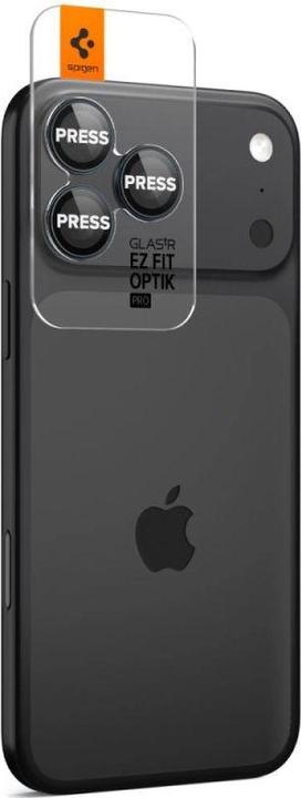 Image du produit Spigen Optik.tR EZ Fit Protecteur de Caméra pour iPhone 14 Pro / Pro Max / 15 Pro / Pro Max - Bleu T (2 pcs, Apple iPhone 15 Pro Max)