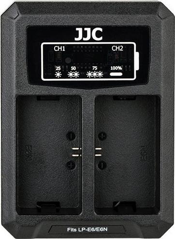 Image du produit JJC Chargeur double USB pour Canon LP-E6N (Chargeur de batterie d'appareil photo)