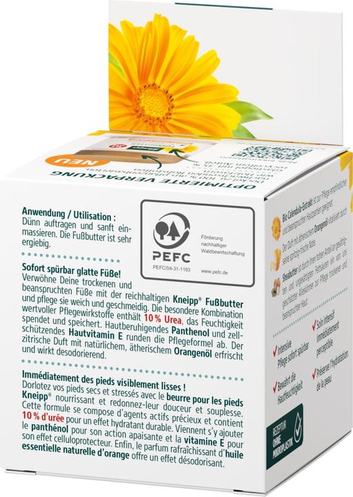 Image du produit Kneipp Beurre régénérant pour les pieds (Bain de pieds, 100 ml)
