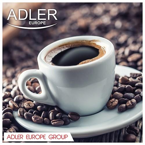 Produktbild Adler Espressomaschine AD 4404cr, Druck 15 bar, mit Milchaufschäumer, halbautomatisch, 850 W, Cooper