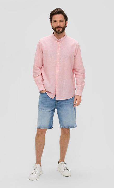 Immagine prodotto s.Oliver Hemd Regular: Hemd aus Baumwoll-Leinen-Mix (L)