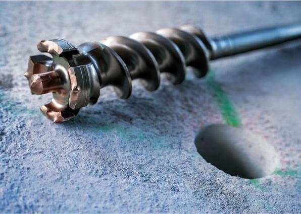 Actual product image Bosch Professional Zubehör PRO SDS max-9 break through drill bit, 55 x 450 x 600 mm (55 millimetres)