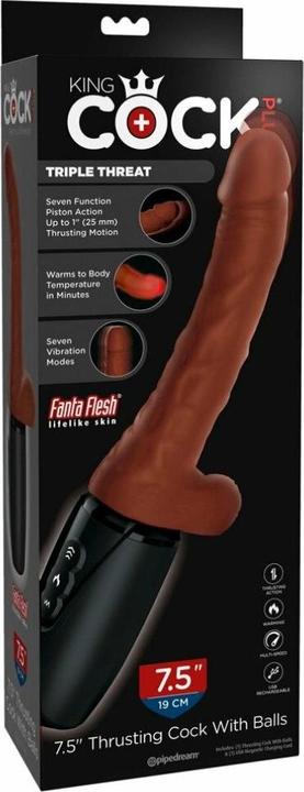 Produktbild Doc Johnson KCP 7,5 Thrusting w balls Brow