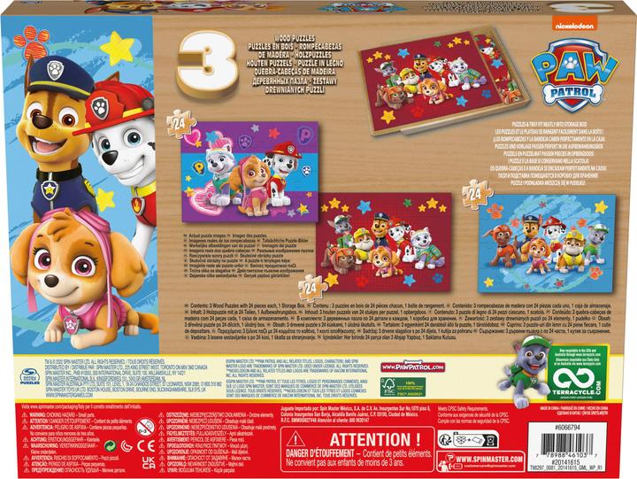 Produktbild Spin Master Paw Patrol The Movie 3-Pack (24 Teile)