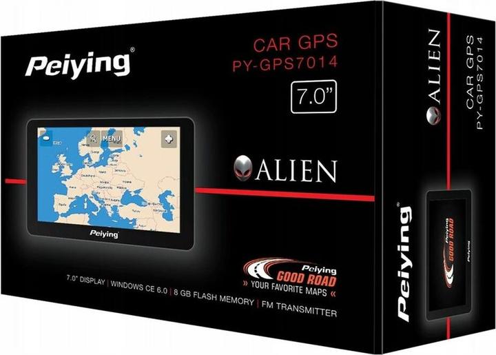 Actual product image Peiying Peying Alien PY-GPS7014 Navigation + EU map (7.01")