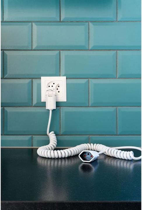 Produktbild Max Hauri clip-clap TD-Verlängerung spiralisiert H05VV-F3G1.0 (4 m, Typ 12)