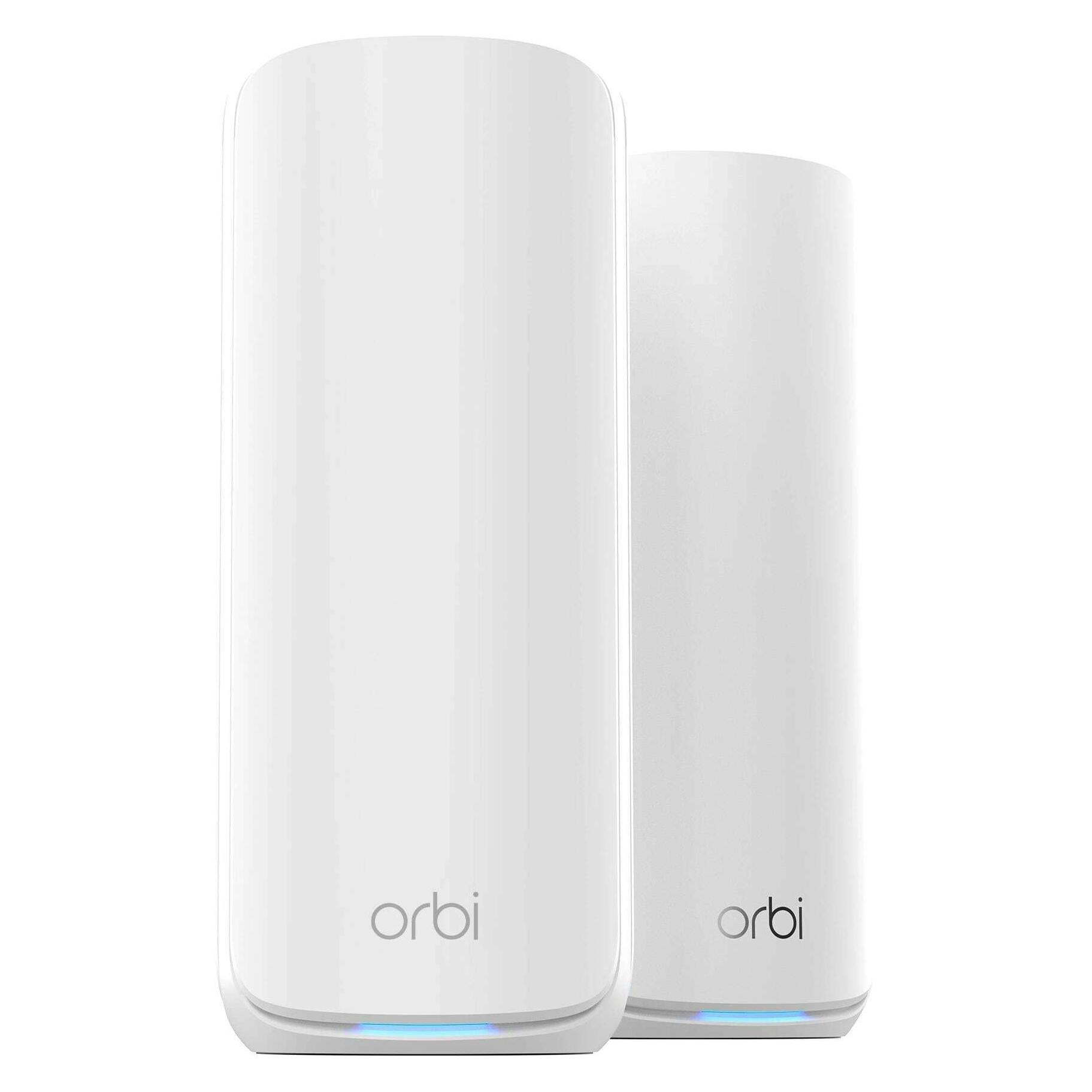 Netgear Orbi 870 Series (RBE872) 2er Set, Router, Weiss