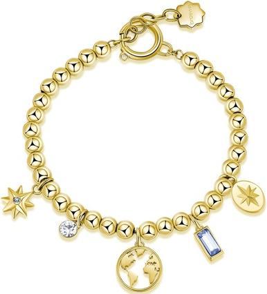 Brosway Desideri BEIA002 sparkling gold-plated ring with zircons - Circuit: 58 mm (5.80 cm)