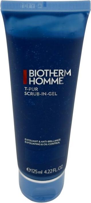 Produktbild Biotherm Homme - T-Pur Anti-Oil & Shine Scrub-In-Gel (Reinigungspeeling, 125 ml)