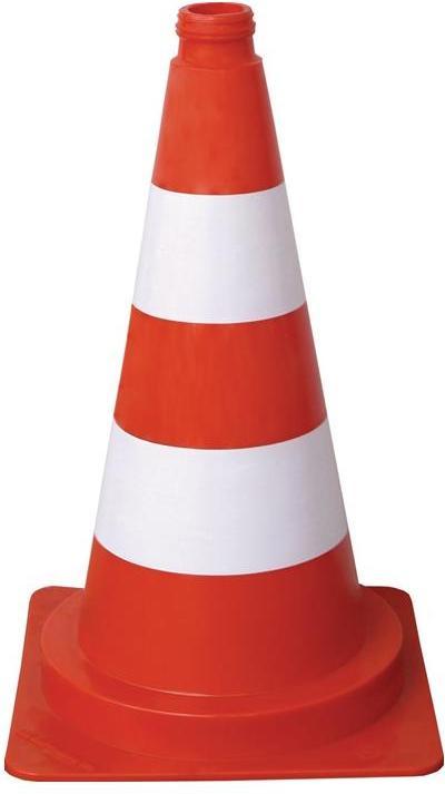HP Autozubehör Verkeerskegel hoogte 320 mm daglicht, 1 strook gewicht 0.52 kg, 23 x 23 cm