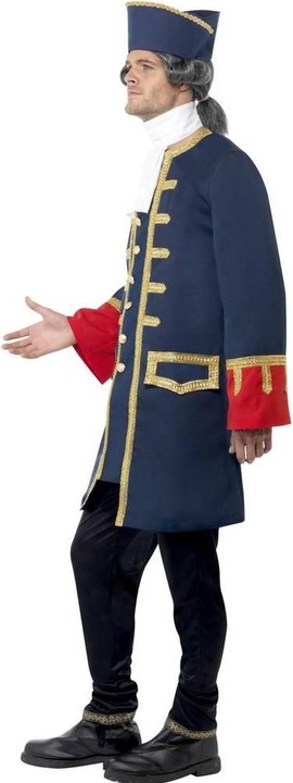 Actual product image Smiffys Mens Pirate Commander Costume Set (L)