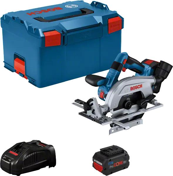 Actual product image Bosch Professional Cordless circular saw GKS 18V-57-2 L (set incl. L-BOXX)