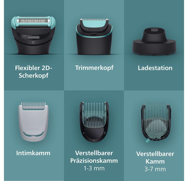 Image du produit Philips Body & Balls - Tondeuse corps Series 7000 (BG7475/15)