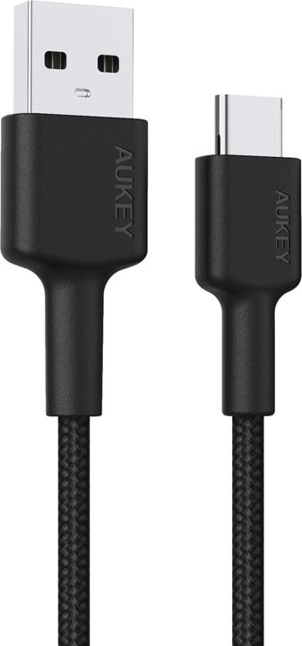 Produktbild Aukey Braided Nylone USB 2.0 to USB-C Cable 0.9m (0.90 m, USB 3.2 Gen 1)