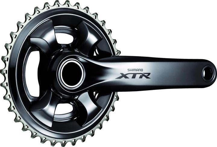 Actual product image Shimano XTR FC-M9020 crankset 2x11-speed 38-28 teeth (170 mm)