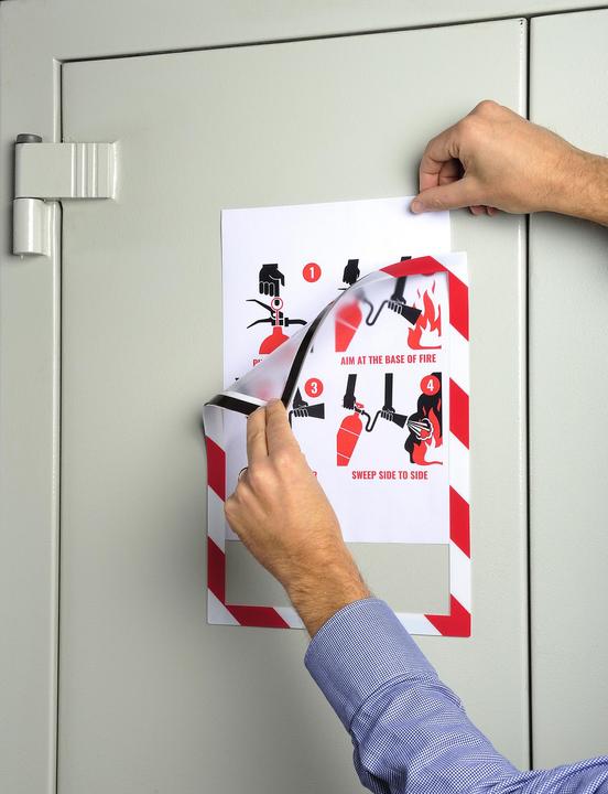 Actual product image Exacompta Sleeve PVC security magnet w/r (A4)