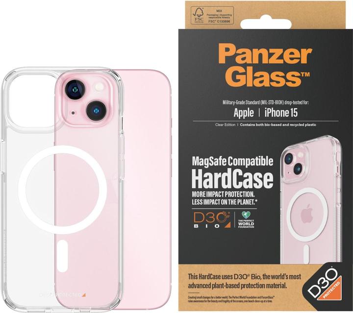 Actual product image PanzerGlass Hard Case (Apple iPhone 15)