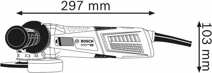 Actual product image Bosch Professional GWX 13-125 S Professional (125 mm)