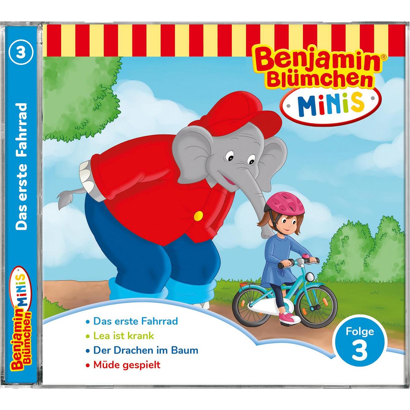 Benjamin Blümchen Minis 3 Das erste Fahrrad, Hörbücher