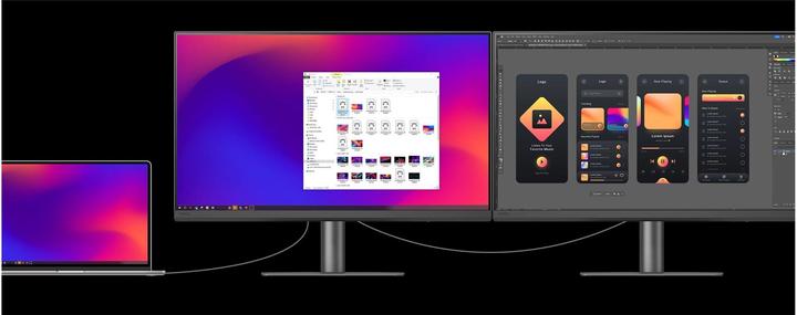 Actual product image BenQ PD2706QN (2560 x 1440 pixels, 27")