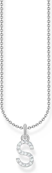 Immagine prodotto Thomas Sabo Catena con ciondolo a forma di lettera S - argento (Argento 925, 38 - 45 cm)