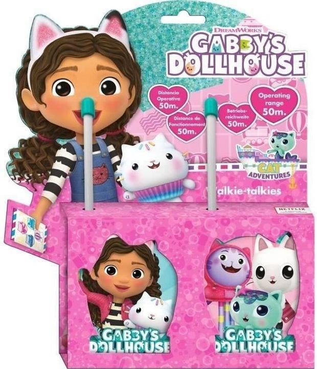 Actual product image Kids Licensing Gabby's Dollhouse 3D Walkie-Talkie