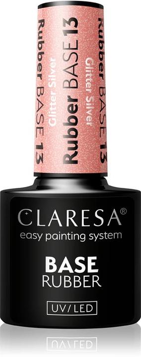 Actual product image Claresa Rubber Base 5ml (Red, Base coat)