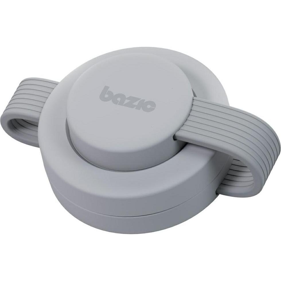 Energea Wireless charger Bazic GoMag Trio 2 3in1 15W magnetic for iPhone/Watch/AirPods gray (15 W), Caricabatteria senza fili, Grigio