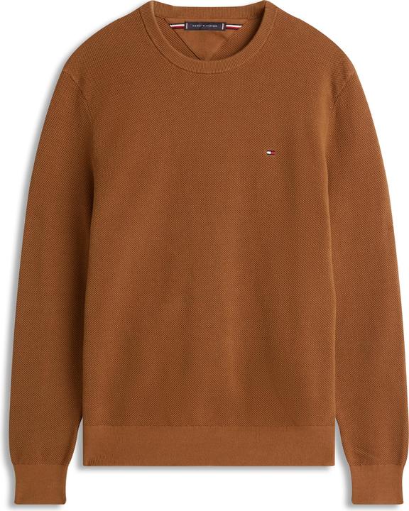 Produktbild Tommy Hilfiger Einfacher Struktur-Crewneck-Pullover (XL)