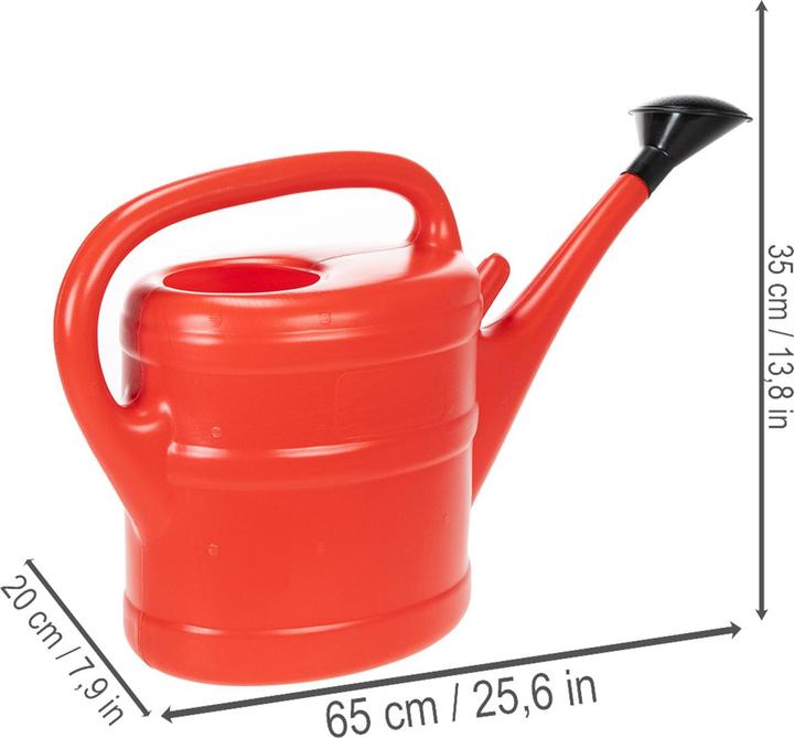 Actual product image Geli Plastic watering can 10 l red (10 l)