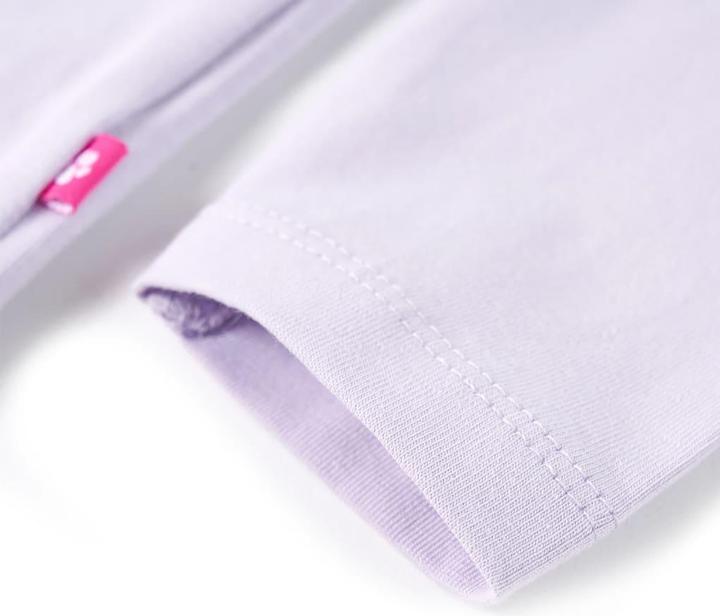 Produktbild VidaXL Kinder-Langarmshirt Helllila 104,Material: 95 % Baumwolle. 5 (104)