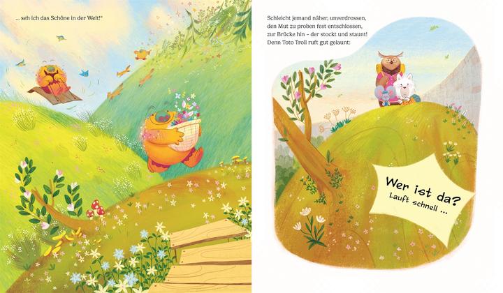 Actual product image Wer hat Angst vor Toto Troll? (German, Anna dove, DK Verlag - Kids, Frances Stickley, Stefano Martinuz, 2025)