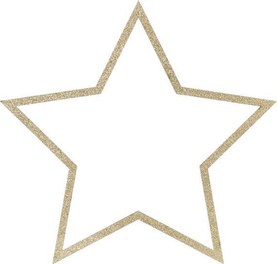 Produktbild Partydeco Hanging decorations Stars, mix (1 pkt / 3 pc.) (3 Stück)