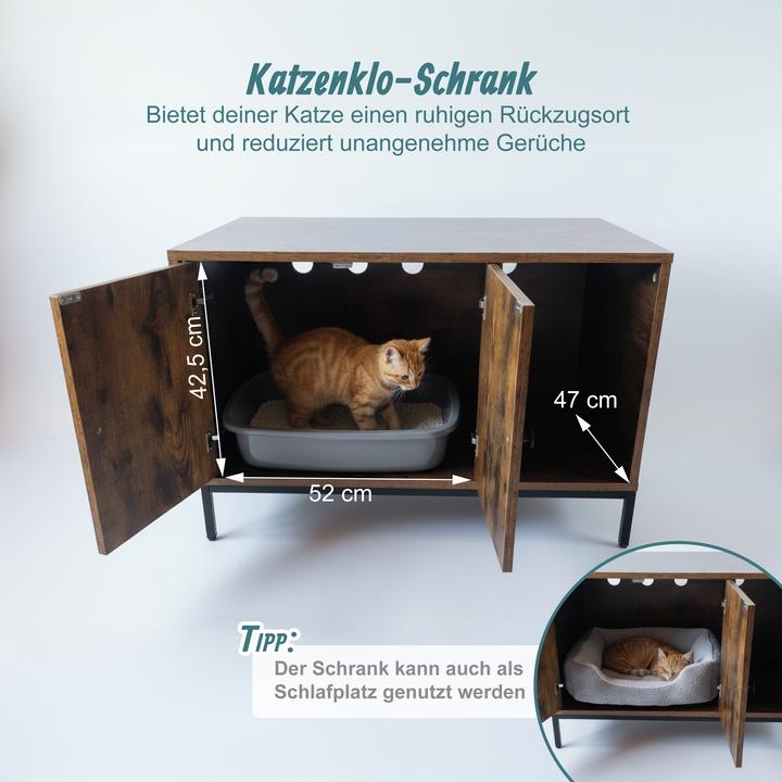Image du produit Relaxdays meuble à litière (Bac à litière fermé)