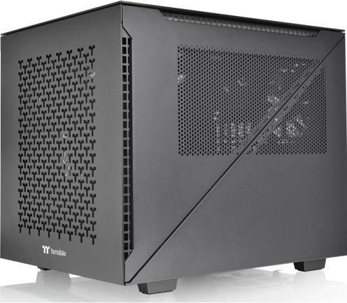 Actual product image Thermaltake Divider 200 TG Air Black (mATX)