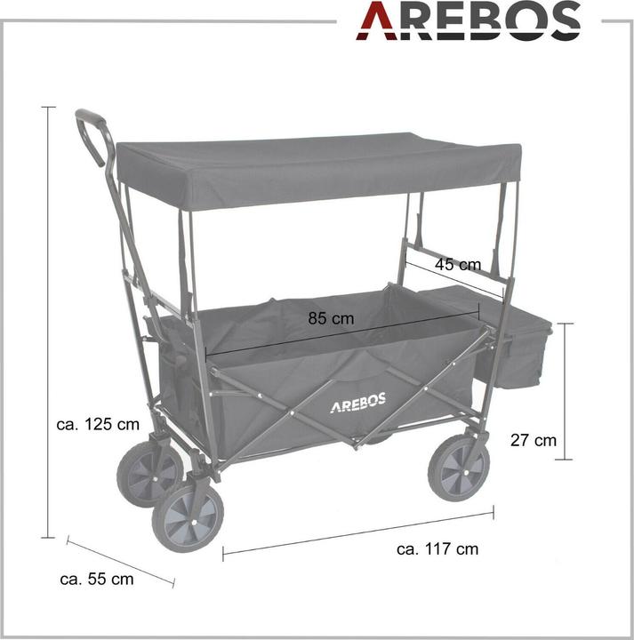 Image du produit Arebos Chariot à bras