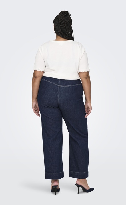 Produktbild Only CARMADISON Hohe Taille Weiter Beinschnitt Jeans Jeans mit weitem Bein (46)