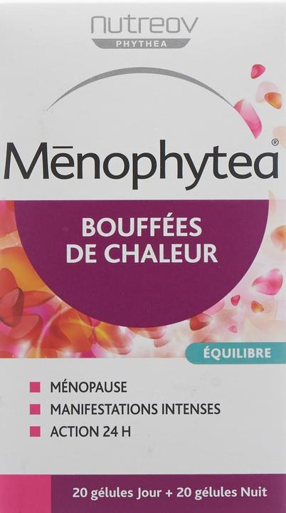 Actual product image Ménophytea Hot flash Gélules (40 pcs., Capsules, 44 g)