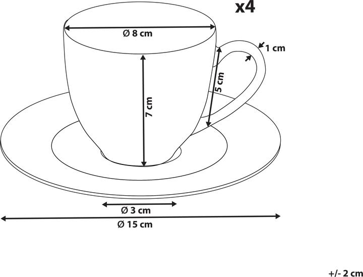 Actual product image Beliani Cowslip (200 ml, 8x)