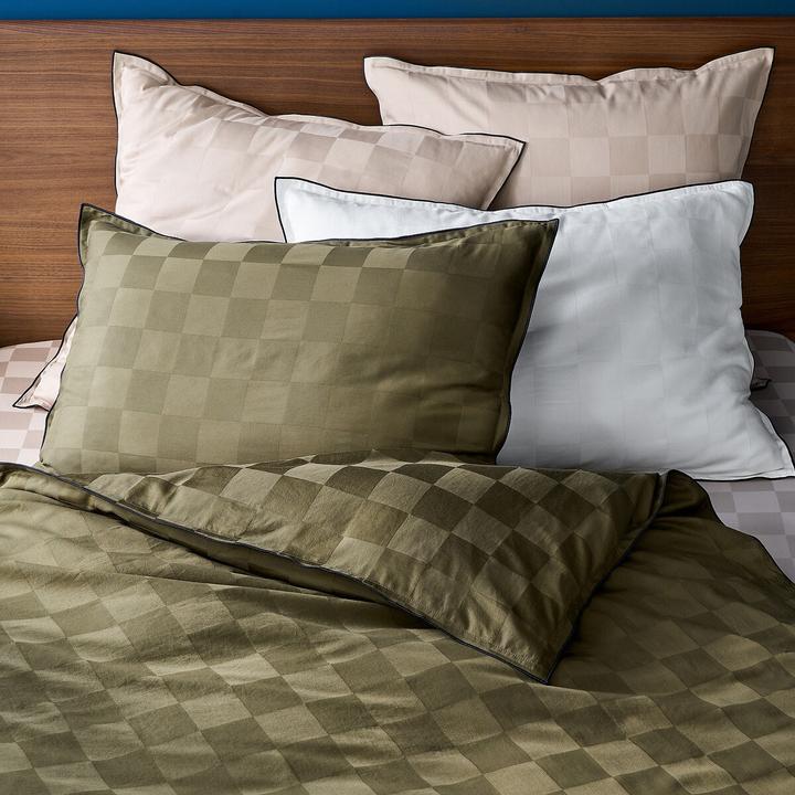 Actual product image La Redoute Interieurs Victor Damier (Duvet cover, 240 x 220 cm)