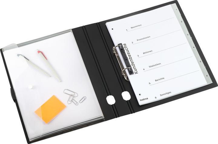 Image du produit Kolma Classeur à anneaux Selection A4 Recycling 2 anneaux hauteur de remplissage 3 cm noir (A4, 40 mm, 1 pièce(s))
