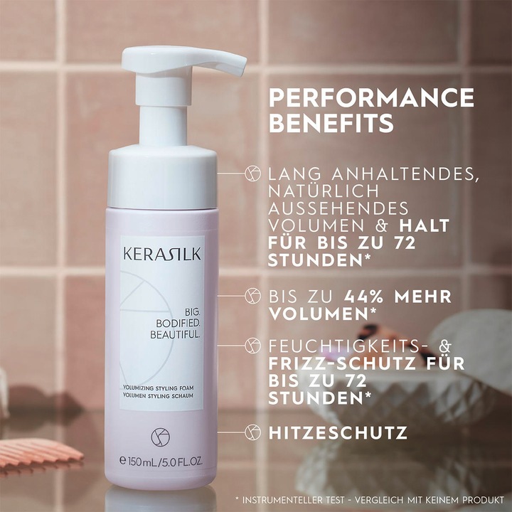 Immagine prodotto Kerasilk Schiuma Styling Volume (150 ml, Schiuma a volume)