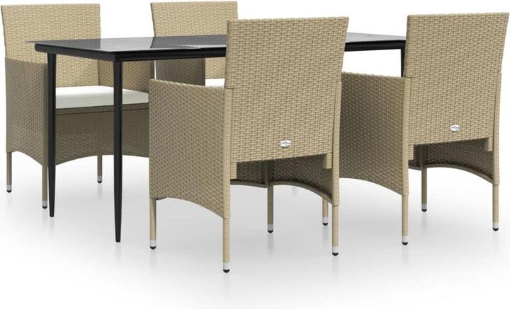 Produktbild vidaXL Garten Essgruppe (160 x 80 x 74 cm)