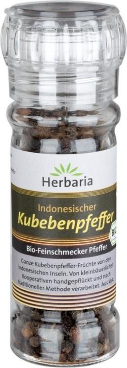 Produktbild Herbaria V! Indonesischer Kubebenpfeffer - Gewürzmühle (35 g)