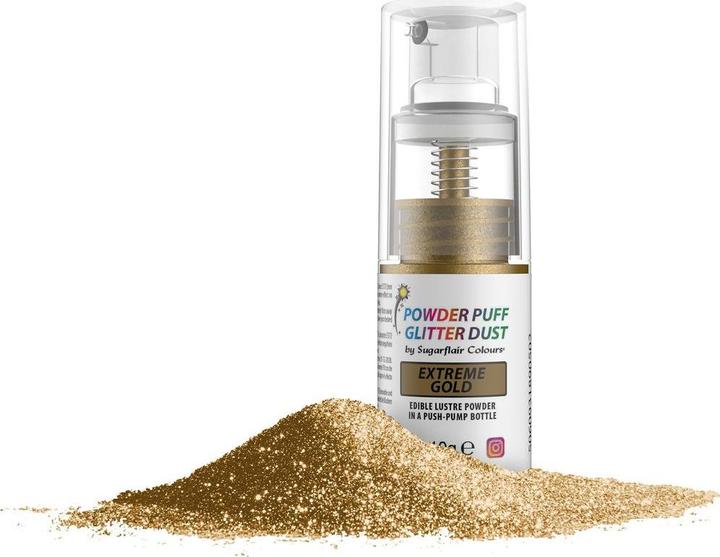 Image du produit Sugarflair Poussière scintillante Spray Or extrême 10 g (1 x)