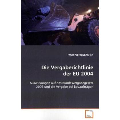 Die Vergaberichtlinie der EU 2004, Fachbücher