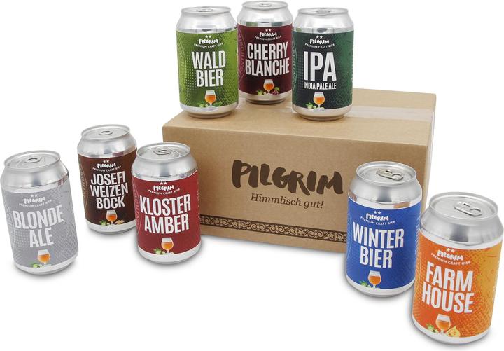 Produktbild Pilgrim Craftbier-Mix (12 x 33 cl)