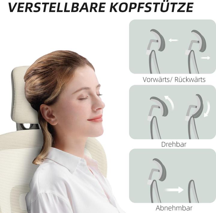 Immagine prodotto Homcom Sedia da ufficio (49 - 57 cm)