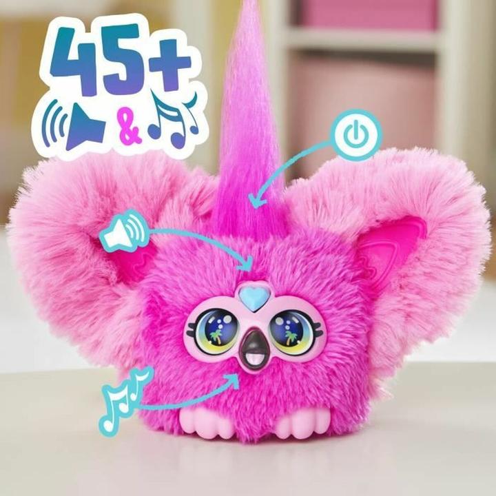 Produktbild Furby Furblets Flo-Flo Flamingo-Minispielzeug aus Plüsch (12.73 cm)